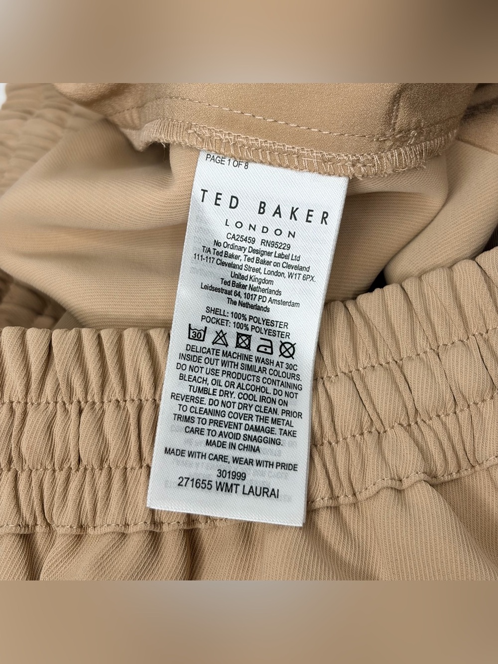 Ted Baker Laurai Slim Ankle Jogger Pants - Picture 6 of 10
